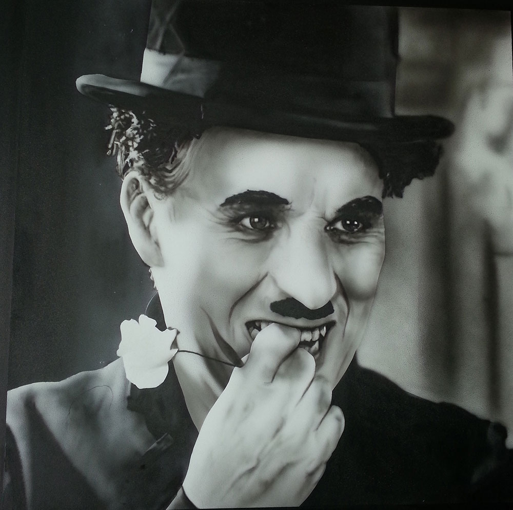 CHAPLIN – AIRBRUSH PORTRAIT