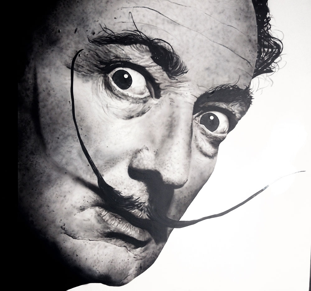 Dali – Portait aérographie