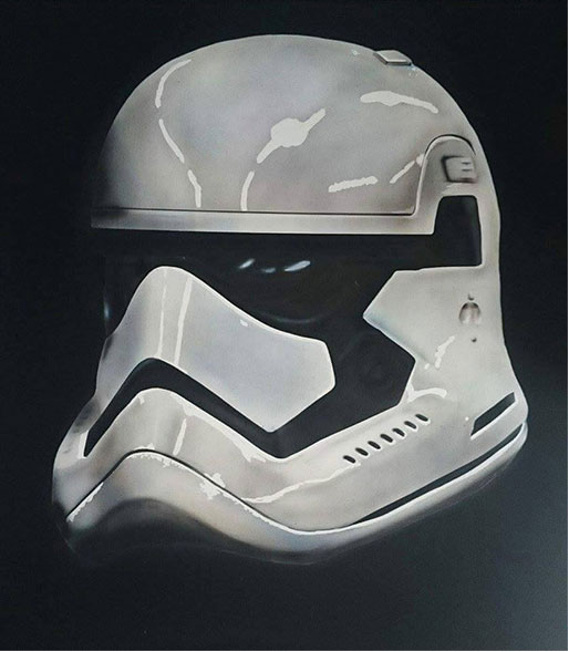 stormtrooper 3 – STAR WARS À L’AÉROGRAPHE