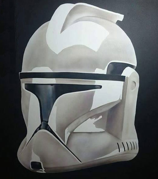 stormtrooper 2 – STAR WARS À L’AEROGRAPHE